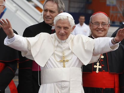 Benedicto XVI, en su visita a la Habana (Cuba) en 2012.