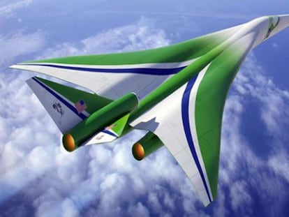 El avion supers&oacute;nico que basado en el dise&ntilde;o de la Universidad de Stanford est&aacute; construyendo la empresa Lockheed Martin
