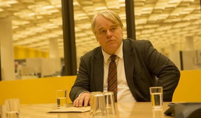 Philip Seymour Hoffman, em 'O Homem Mais Procurado'.