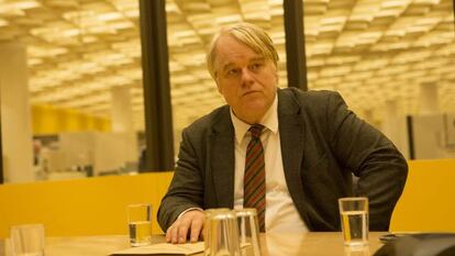 Philip Seymour Hoffman, em 'O Homem Mais Procurado'.