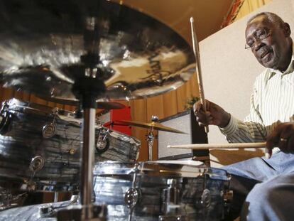 Clyde Stubblefield en una fotograf&iacute;a de 2015. 