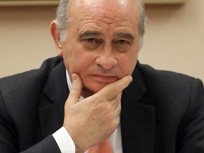 Jorge Fern&aacute;ndez, durante una comparecencia parlamentaria.