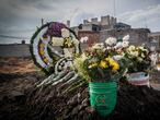 La tumba de Carolina Hernández Sánchez, en un cementerio de un barrio humilde del Estado de México.