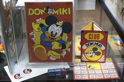 Primer ejemplar del cómic Don Miki, presente en Regreso a la Infancia. Museo Andaluz del Juguete Vintage.