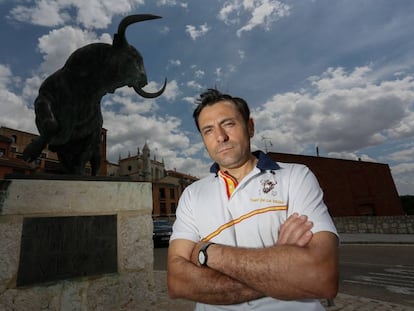 Jose Antonio Ovejero, lancero histórico tras veintiocho años participando en el torneo del Toro de la Vega