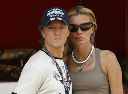 Sete Gibernau y Esther Cañadas.