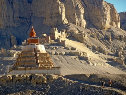 El monasterio de Tholing, en el Tíbet.