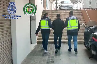 La Policía Nacional detiene en Alicante a Luis J. Castro, ‘El Zarco’, uno de los criminales buscados en Colombia.