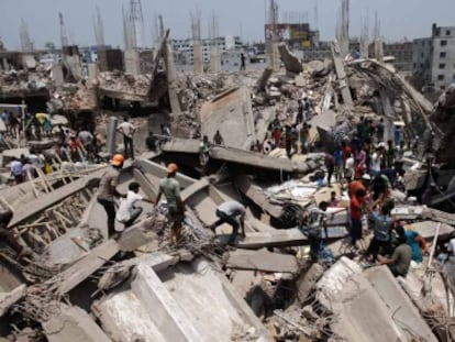 Derrumbe del edificio de Bangladesh