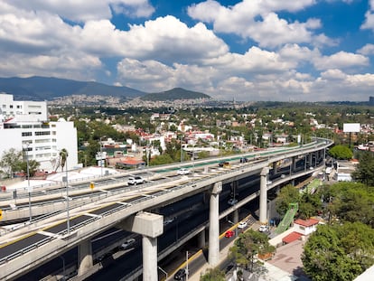 Una carretera construida por la iniciativa privada en Ciudad de México.