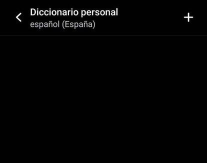 Añadir diccionario Android