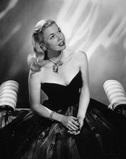 Retrato de la actriz Doris Day, en 1945.