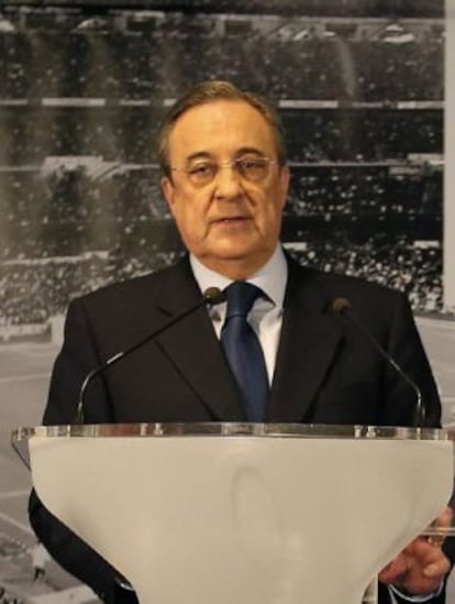 Florentino Pérez, presidente de ACS