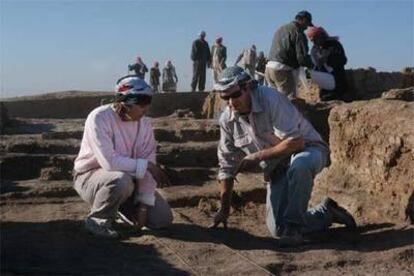 Imagen de las excavaciones en Tell Hamoukar, en Siria.