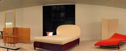 Ambiente 'Espacio soñado', expuesto en la Feria Internacional del Mueble de Valencia (FIM).