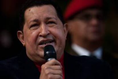 El presidente de Venezuela, Hugo Chavez. EFE/Archivo