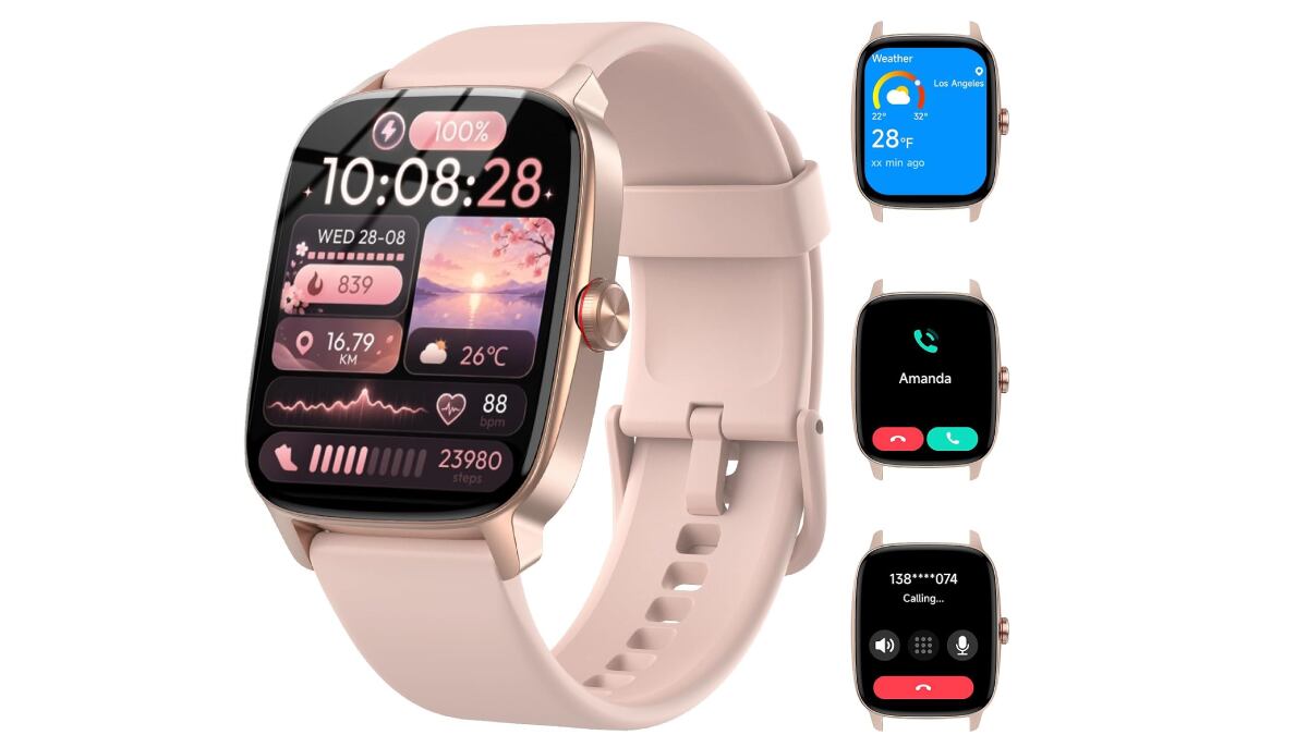 Reloj inteligente con IA y 110 modos deportivos incluidos.