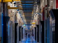 Instalaciones de un centro de datos.