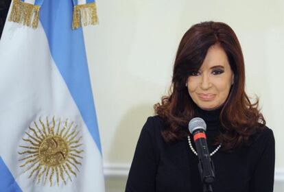 Cristina Fernández de Kirchner.