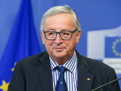 El presidente de la Comisión Europea (CE), Jean-Claude Juncker. EFE