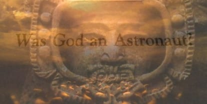 "¿Era Dios un astronauta?". Fotograma del capítulo de 'El libro de los secretos de EE UU'