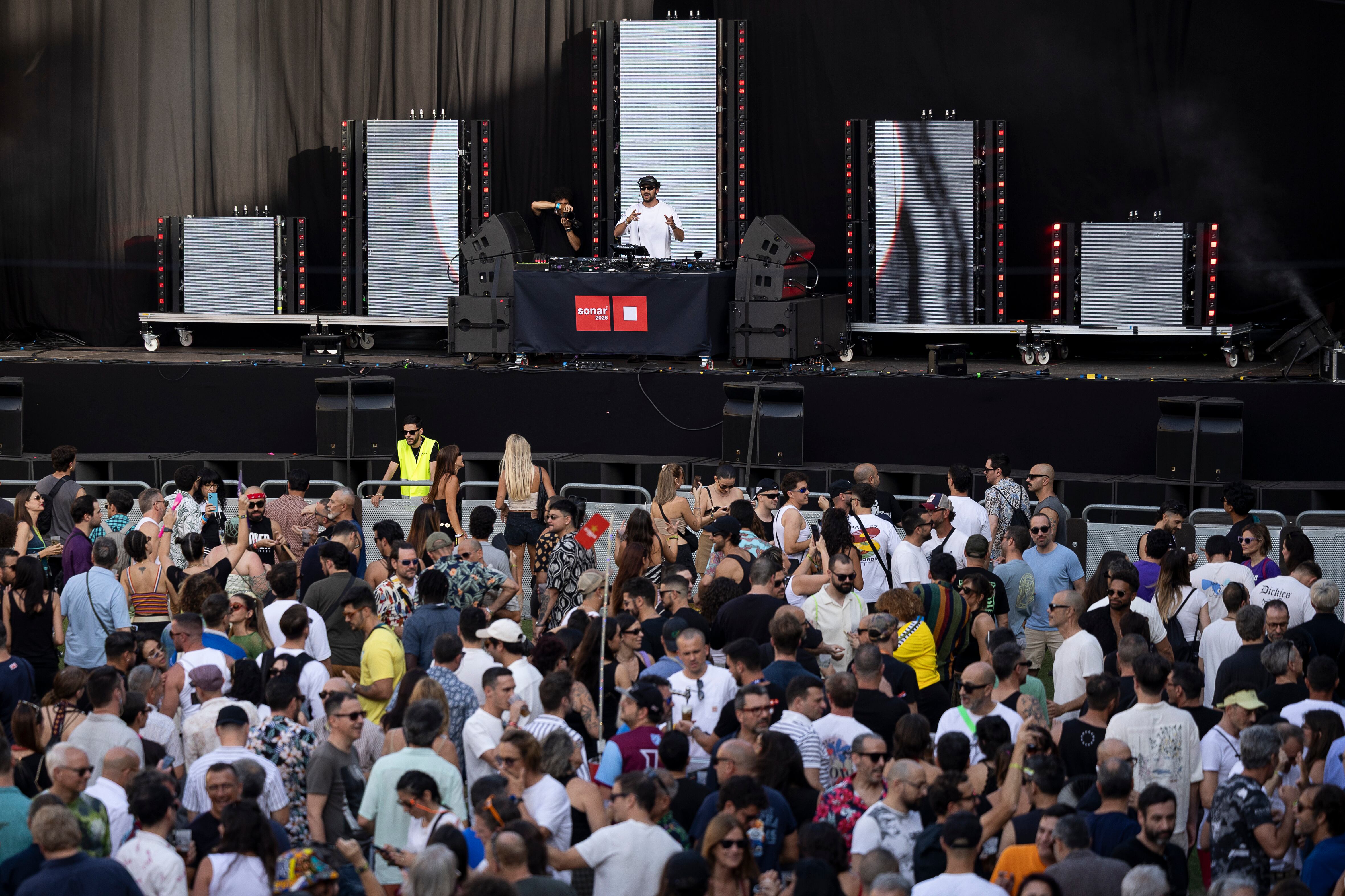 Segunda jornada del festival Sónar.