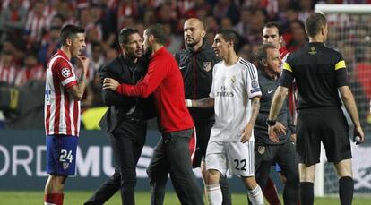 Final de la Champions entre el Real Madrid y el Atlético.