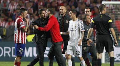 Final de la Champions entre el Real Madrid y el Atl&eacute;tico. 