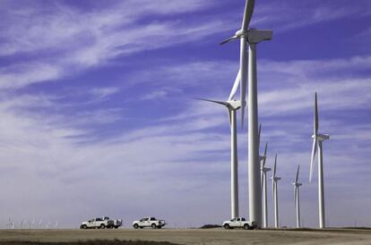 Central eólica de Iberdrola en Peñascal (EE UU)