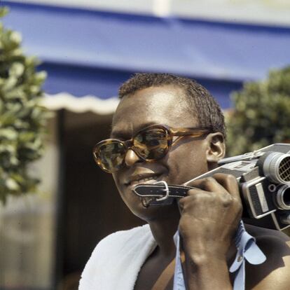 Miles Davis, en Juan-les- Pins (Francia) en julio de 1963.