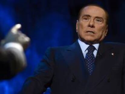 El grupo audiovisual italiano Mediaset, propiedad del ex primer ministro de Italia Silvio Berlusconi. EFE/Archivo