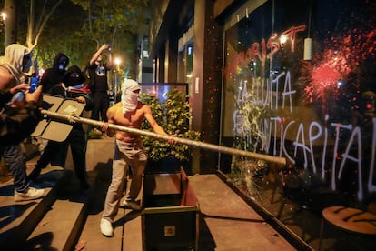 Detenidos manifestación por Gaza en Barcelona