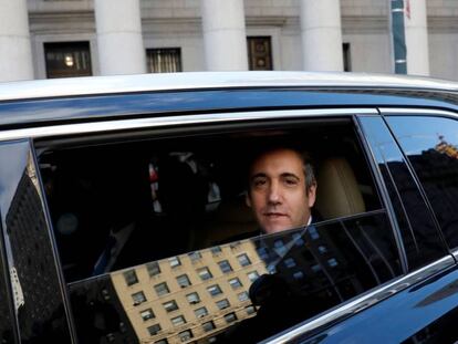 El exabogado de Trump Michael Cohen.