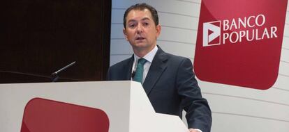 Francisco G&oacute;mez, consejero delegado de Banco Popular