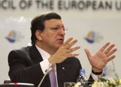 El presidente de la Comisión Europea, José Manuel Durao Barroso.