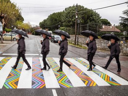 Urbanitas: el artista búlgaro que transforma los pasos de cebra en obras de arte