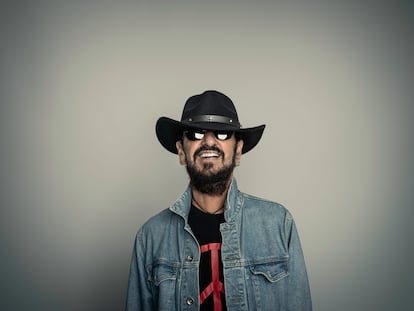 Ringo Starr, in a promotional photo for his new album 'Look Up.'