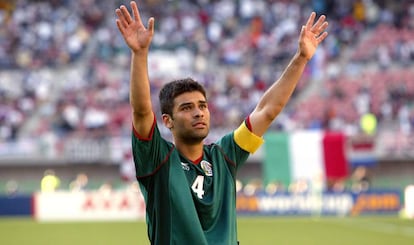 Márquez, durante su primer Mundial de 2002.