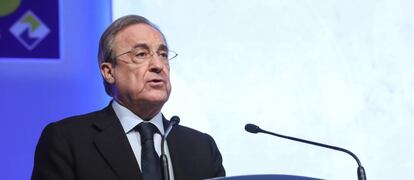 El presidente de ACS, Florentino Pérez