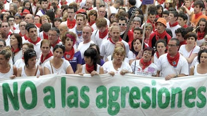 Manifestaci&oacute;n de repulsa a las agresiones sexuales