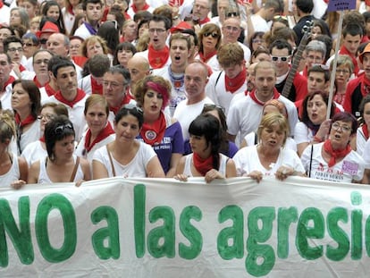 Manifestaci&oacute;n de repulsa a las agresiones sexuales