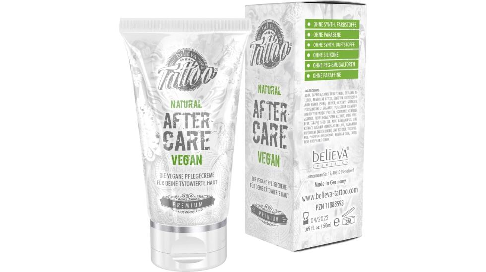 Believa Tattoo After Care.