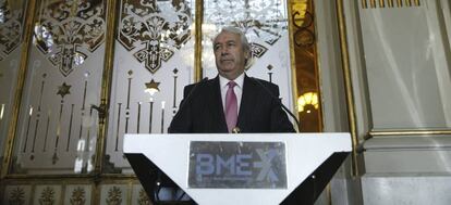 El presidente de Bolsas y Mercados Espa&ntilde;oles (BME), Antonio Zoido.