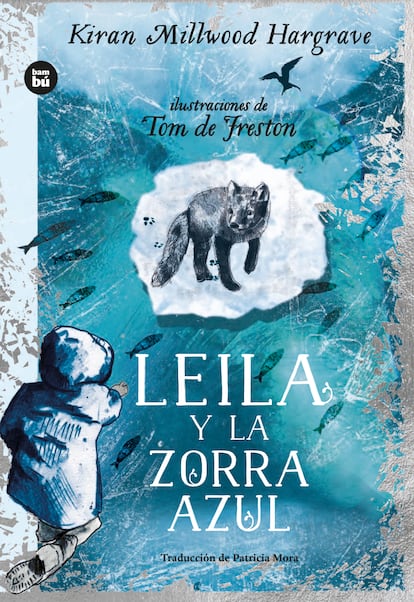 Portada de 'Leila y la zorra azul'.