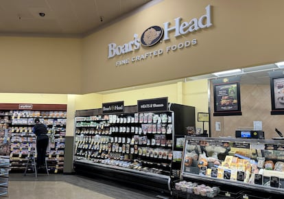 Productos de Boar’s Head en una tienda Safeway en California, el 31 de julio.