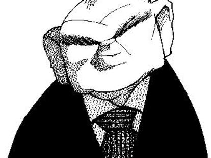 Caricatura de Miguel Castillejo