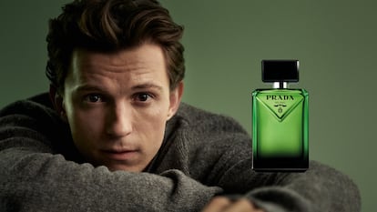El actor Tom Holland es la imagen del nuevo perfume Prada Paradigme.