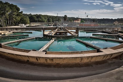 Las instalaciones de la potabilizadora La Presa de Manises.