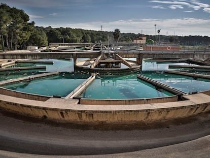 Las instalaciones de la potabilizadora La Presa de Manises.