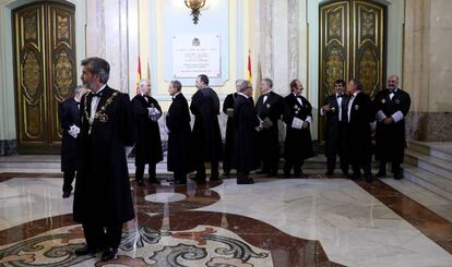 Acto de apertura del Año Judicial que se celebra en el Tribunal Supremo.